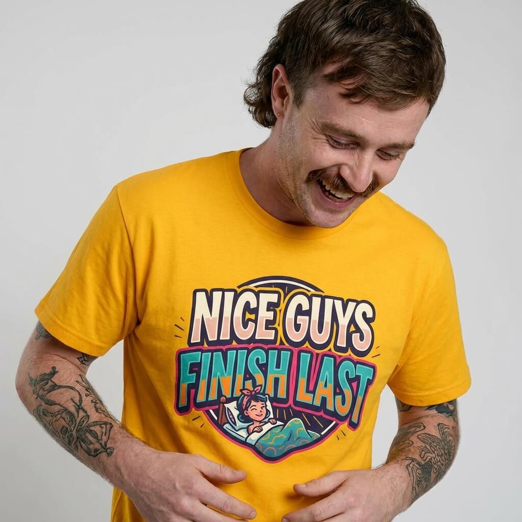 "Nice Guys Finish Last" Rude T-Shirt