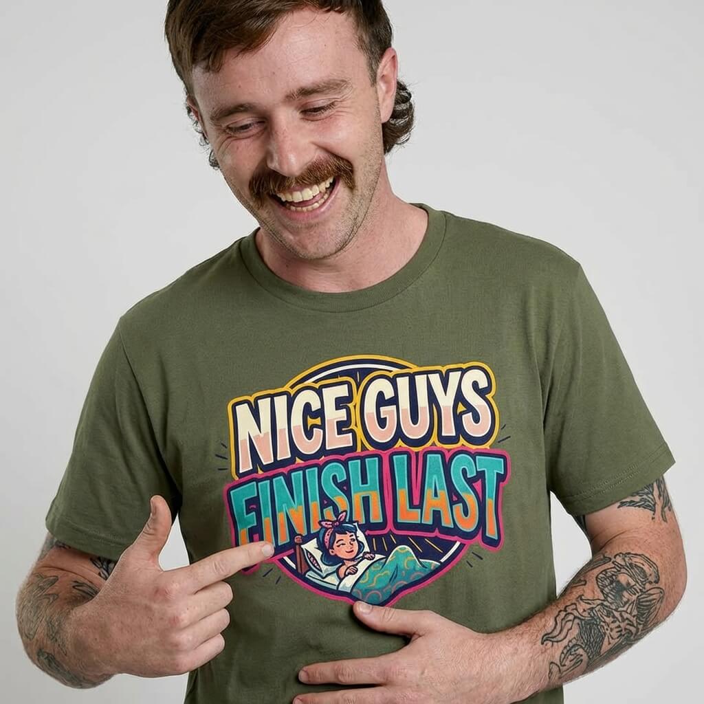 "Nice Guys Finish Last" Rude T-Shirt