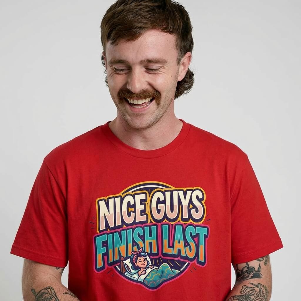 "Nice Guys Finish Last" Rude T-Shirt