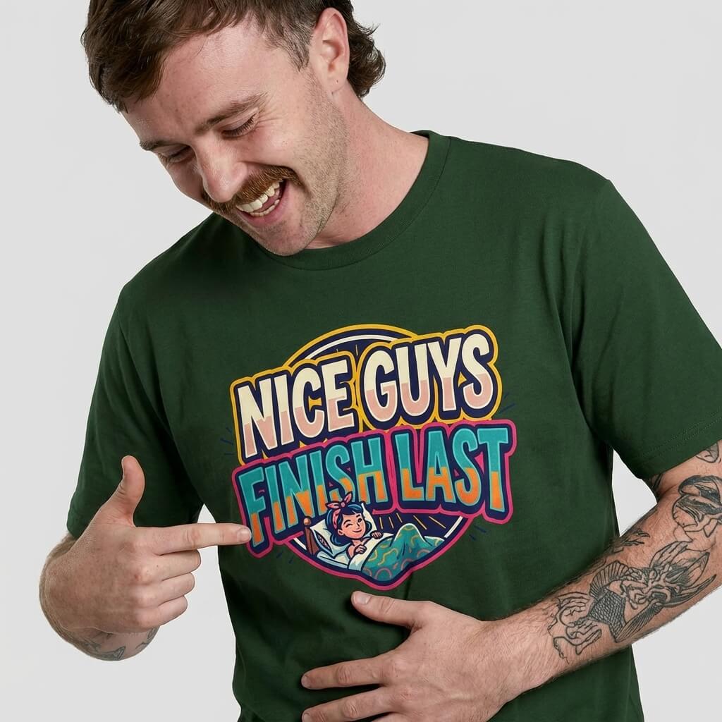 "Nice Guys Finish Last" Rude T-Shirt