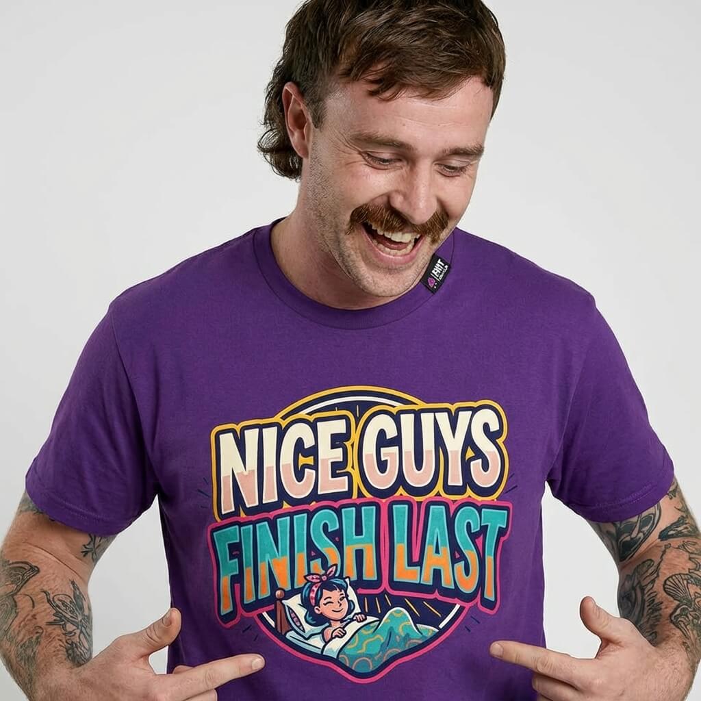 "Nice Guys Finish Last" Rude T-Shirt