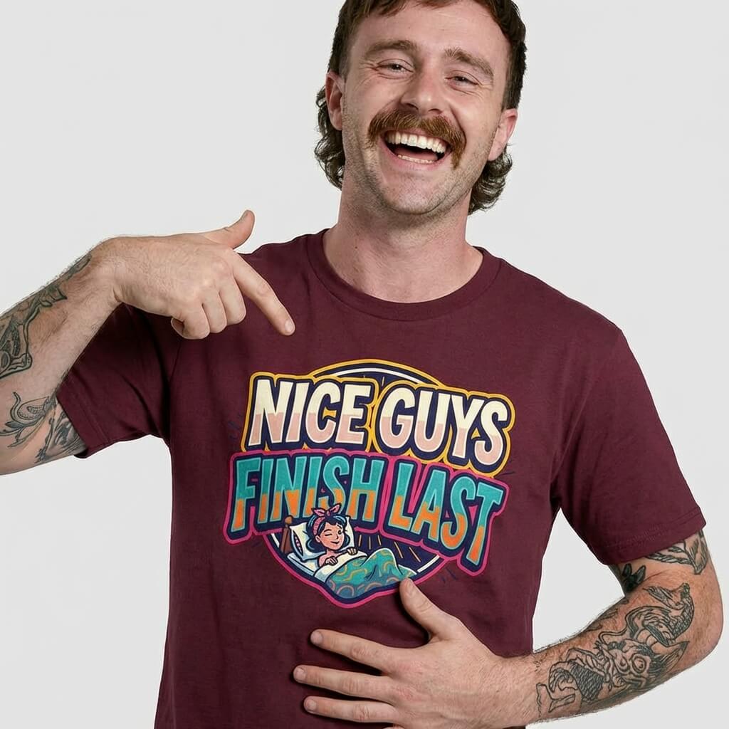 "Nice Guys Finish Last" Rude T-Shirt