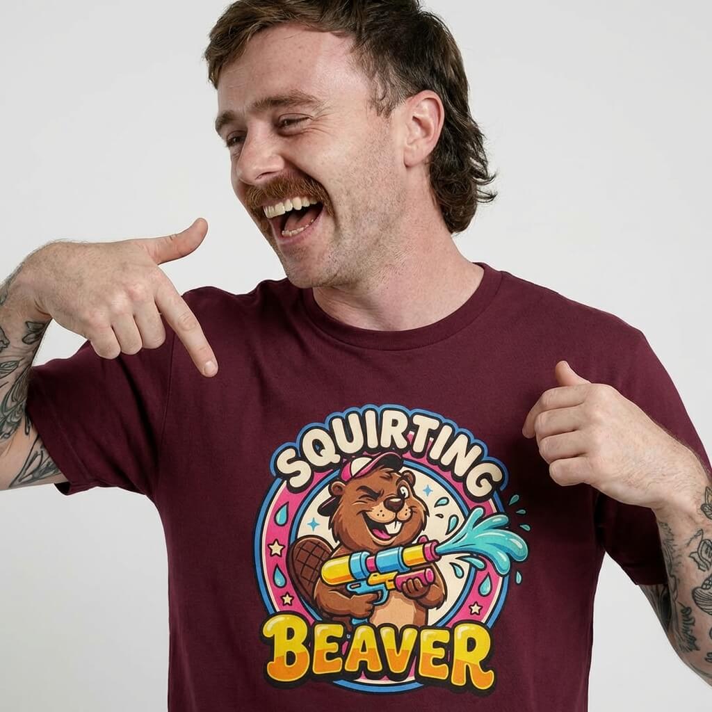 Squirting Beaver T-Shirt