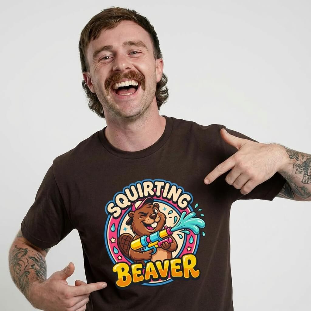 Squirting Beaver T-Shirt