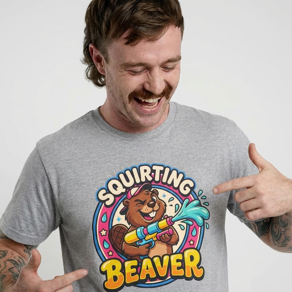 Squirting Beaver T-Shirt