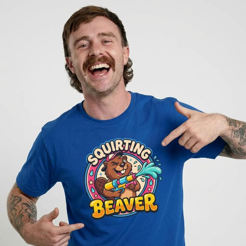 Squirting Beaver T-Shirt