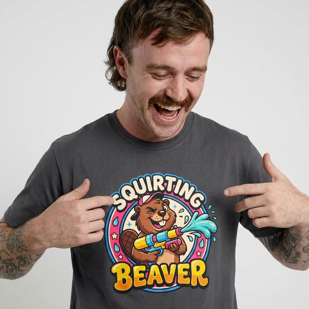 Squirting Beaver T-Shirt