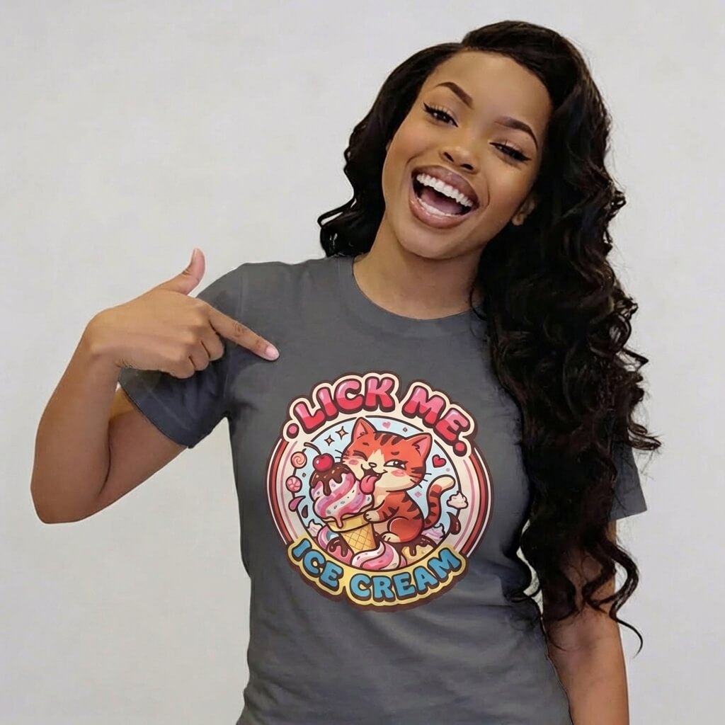 Lick Me, Ice Cream Hen Do Tee