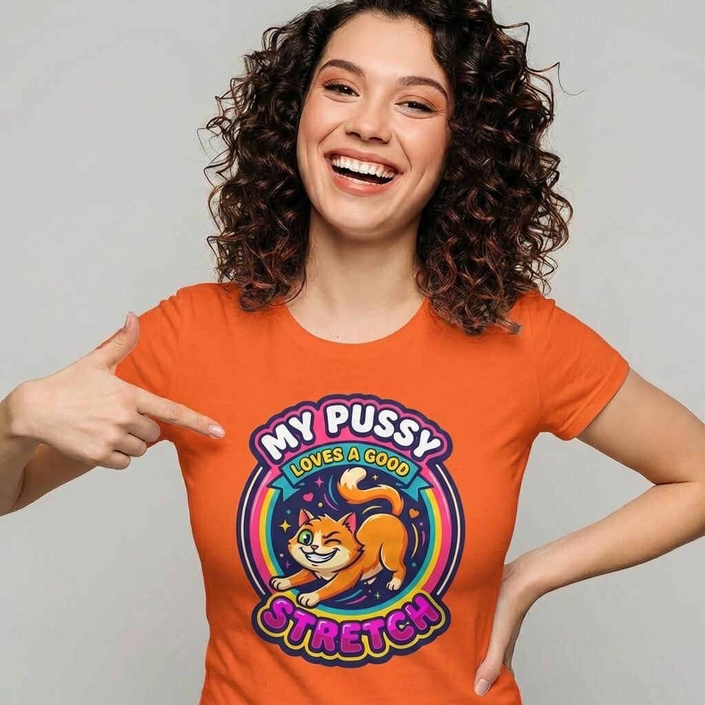 My Pussy Loves a Good Stretch Hen Do Tee