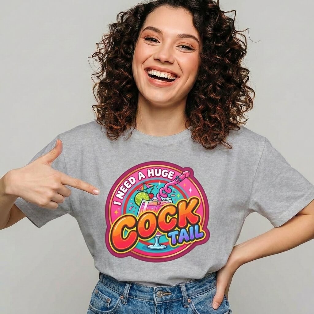 I Need a Huge Cocktail Hen Do Tee