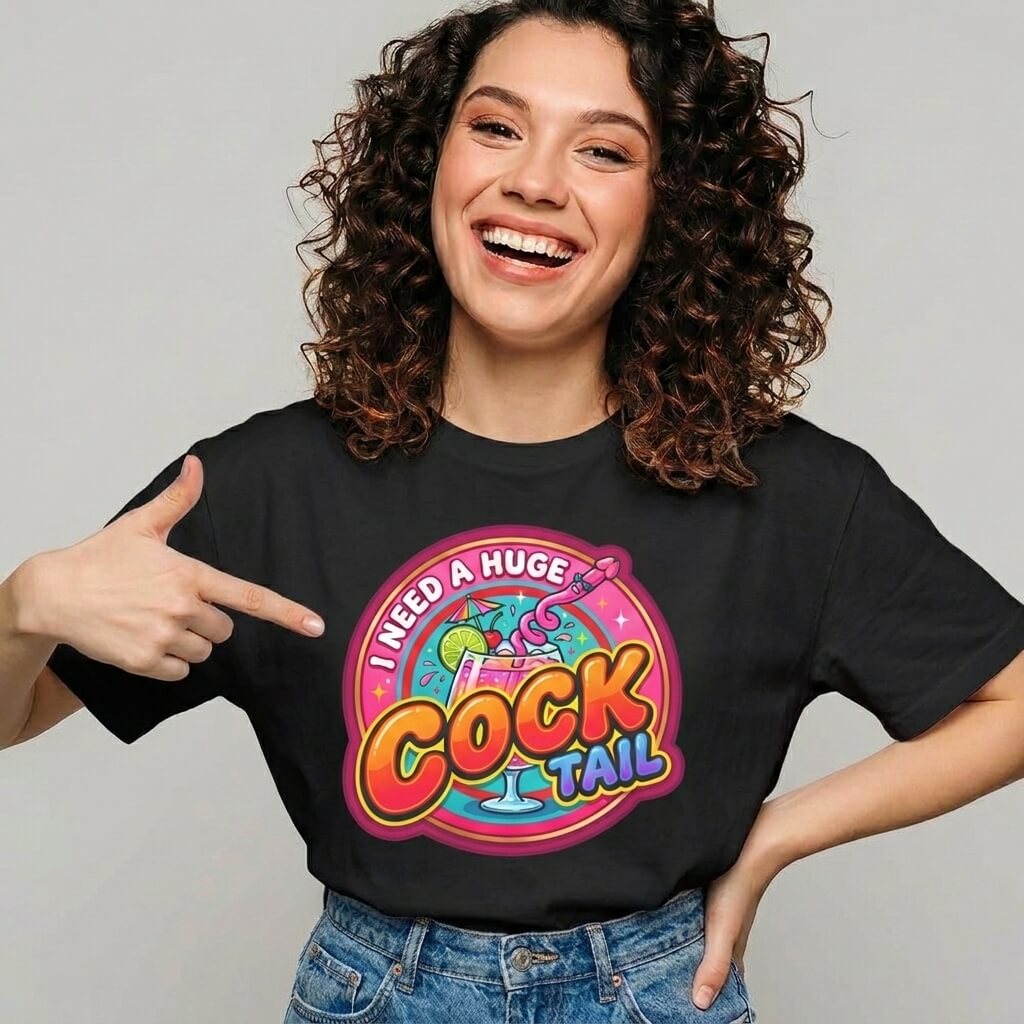 I Need a Huge Cocktail Hen Do Tee