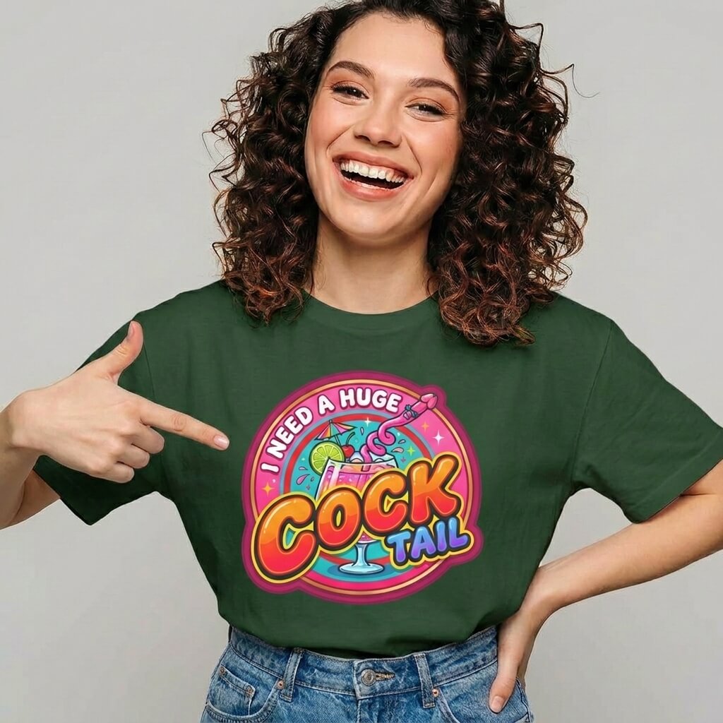 I Need a Huge Cocktail Hen Do Tee