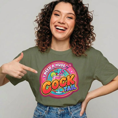 I Need a Huge Cocktail Hen Do Tee