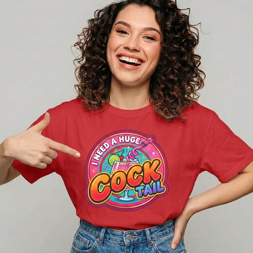 I Need a Huge Cocktail Hen Do Tee