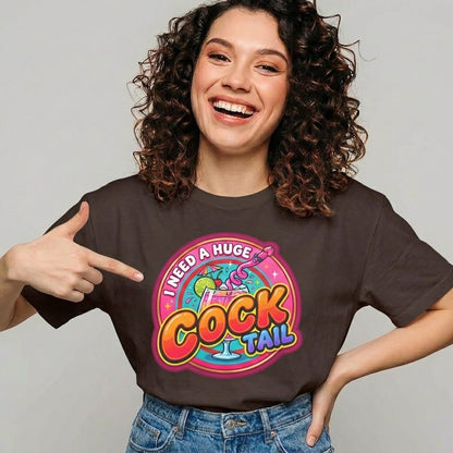 I Need a Huge Cocktail Hen Do Tee