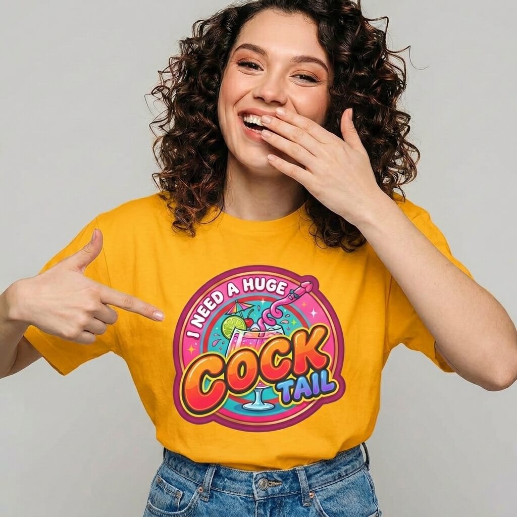 I Need a Huge Cocktail Hen Do Tee