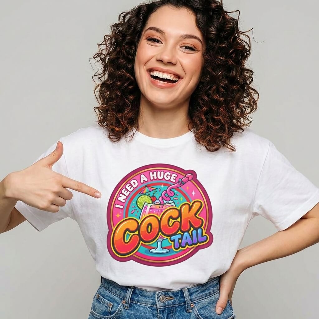 I Need a Huge Cocktail Hen Do Tee
