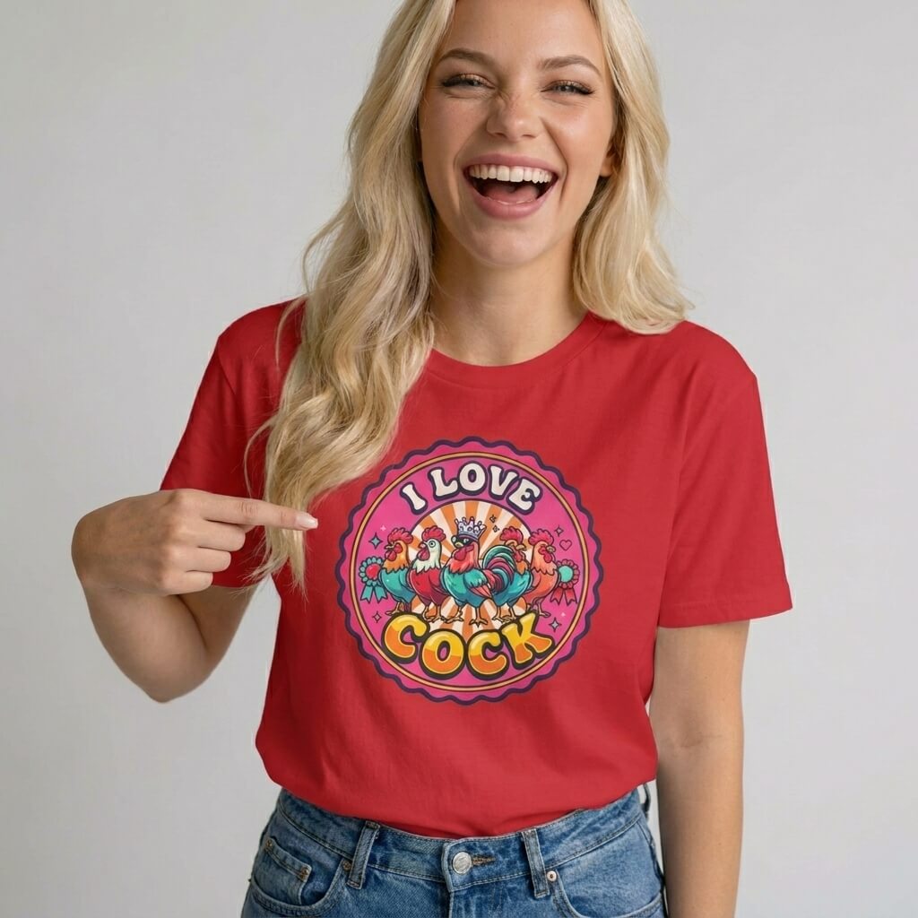 I Love Cock Hen Do Tee