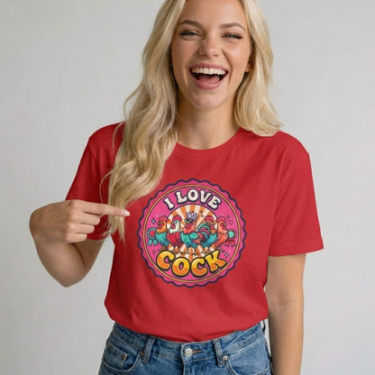 I Love Cock Hen Do Tee