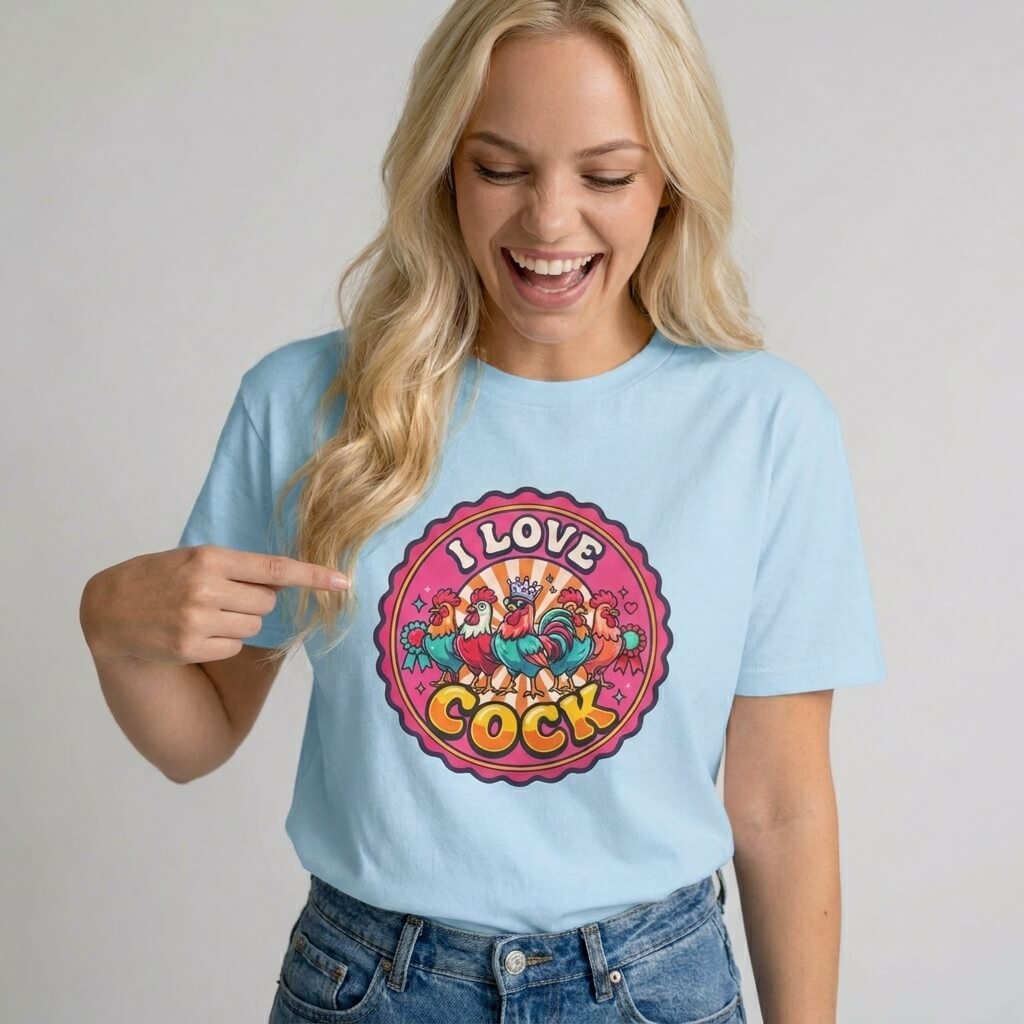 I Love Cock Hen Do Tee