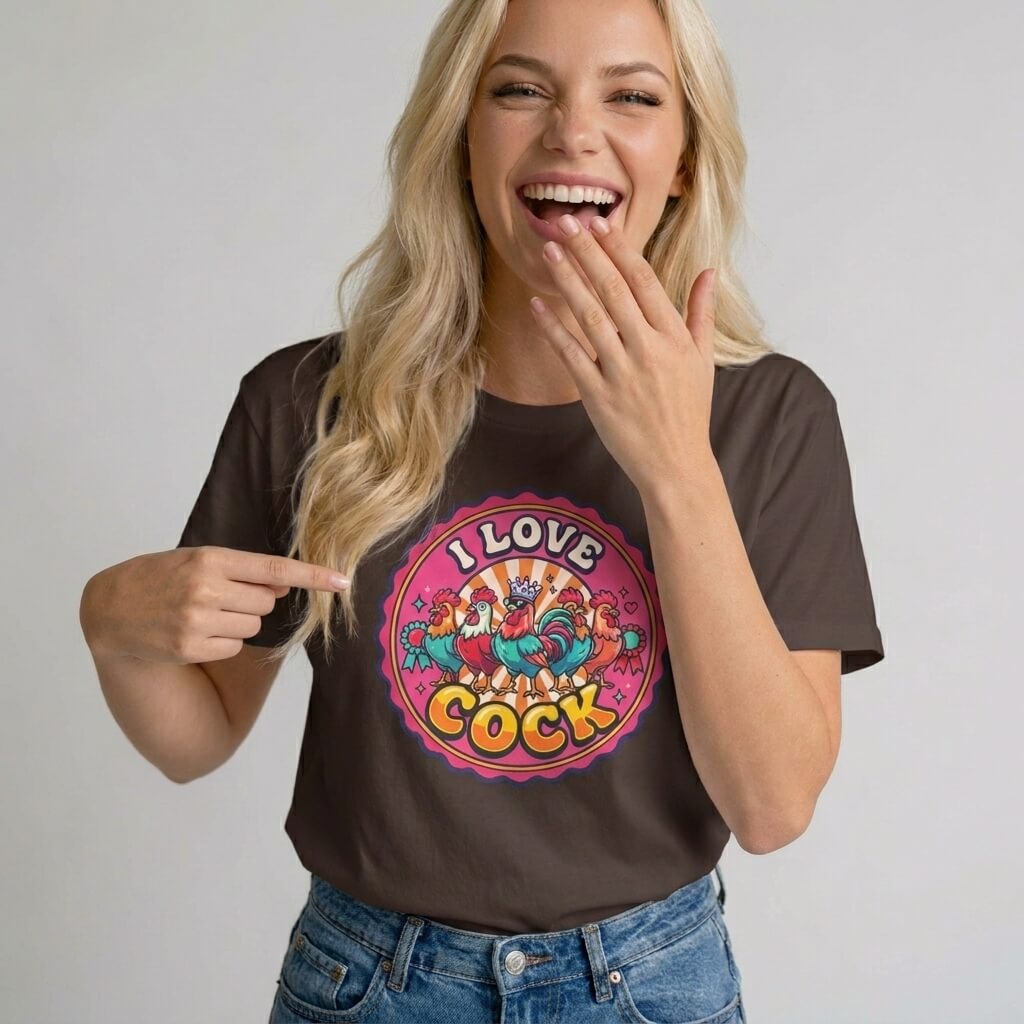 I Love Cock Hen Do Tee