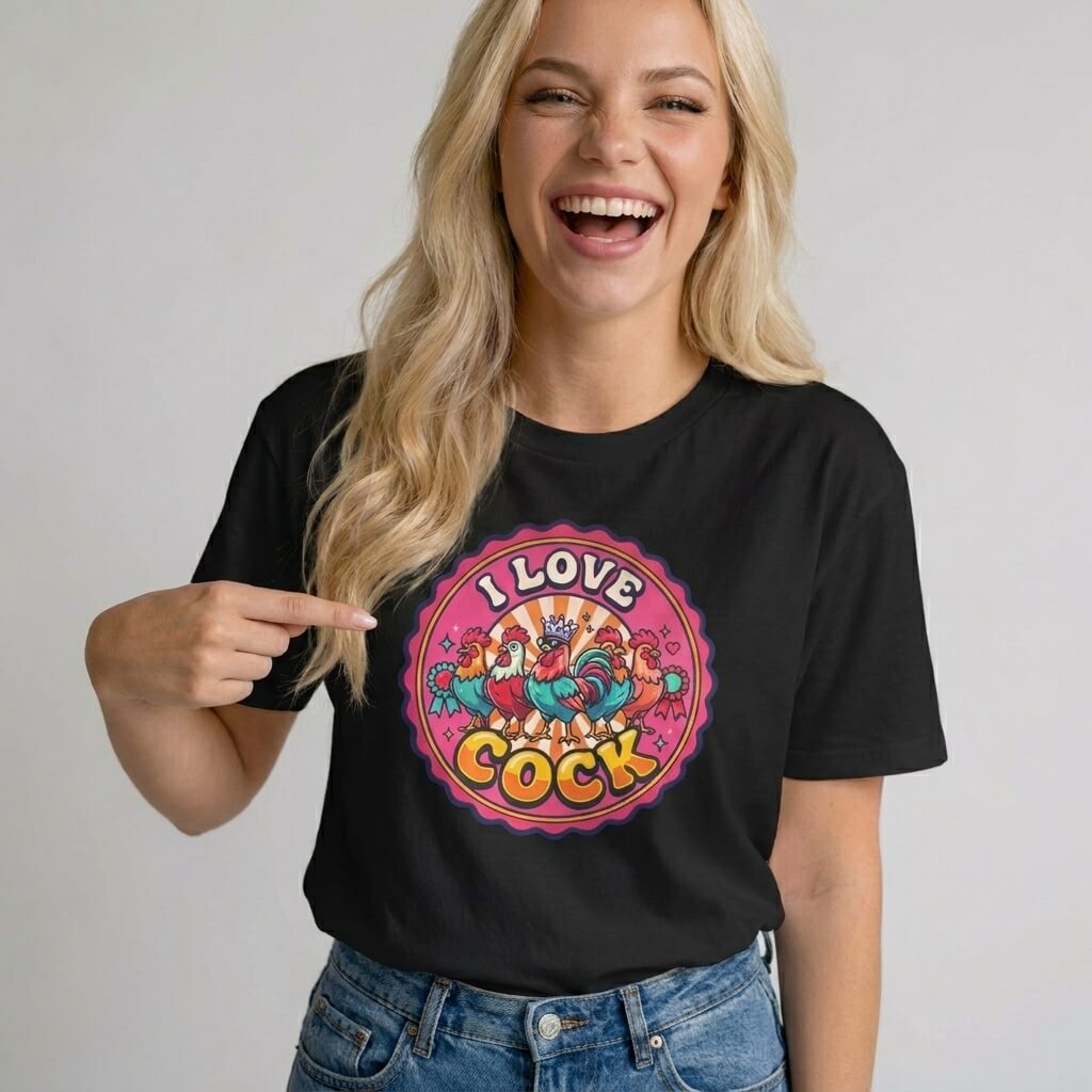 I Love Cock Hen Do Tee