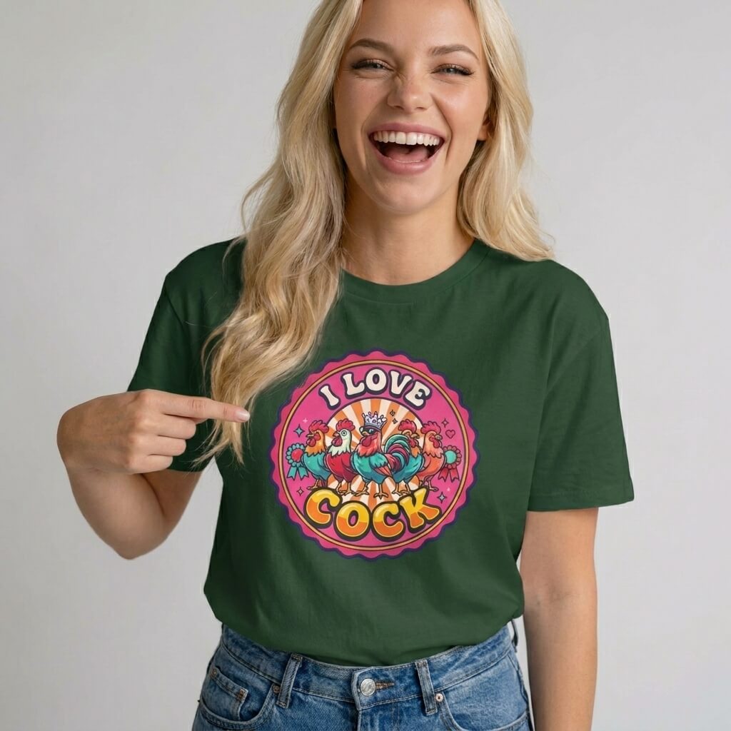I Love Cock Hen Do Tee