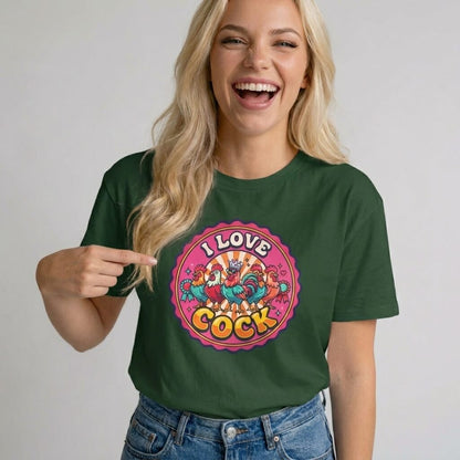 I Love Cock Hen Do Tee