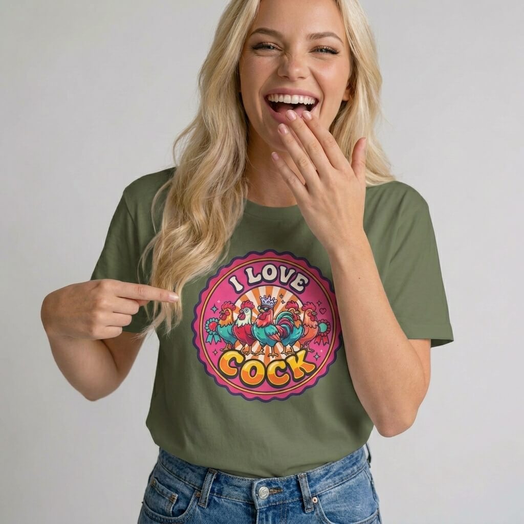 I Love Cock Hen Do Tee
