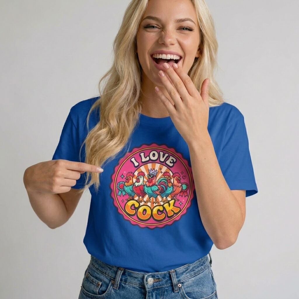 I Love Cock Hen Do Tee