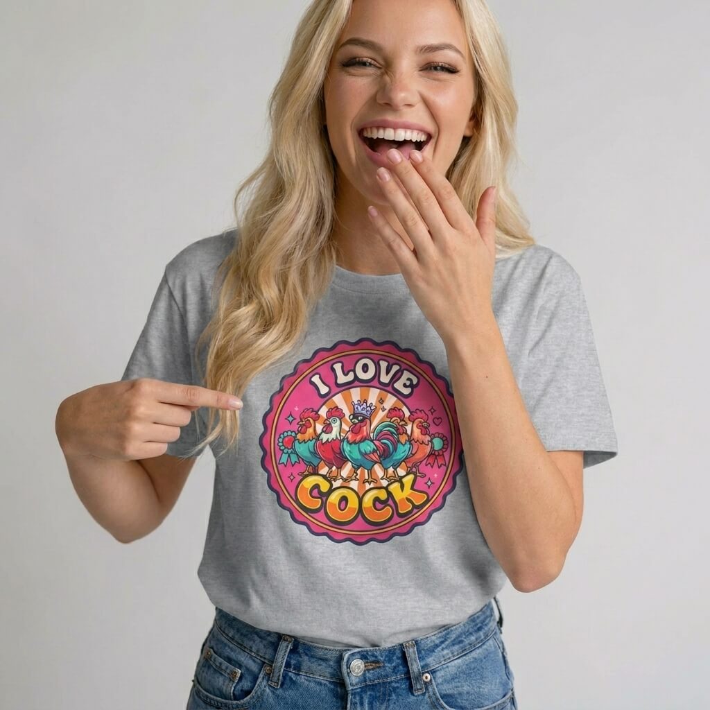 I Love Cock Hen Do Tee