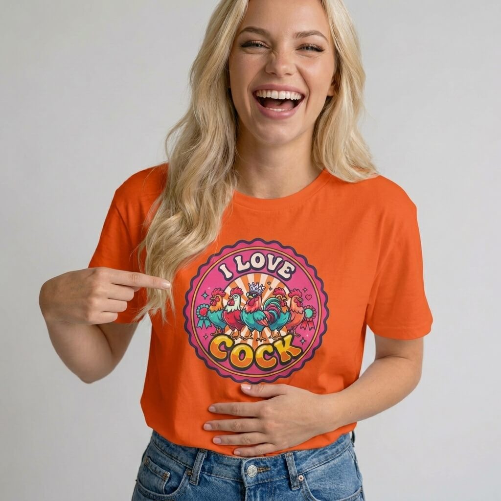 I Love Cock Hen Do Tee
