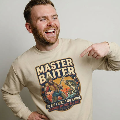 Master Baiter Funny Fishing Sweatshirt