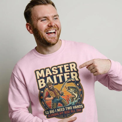 Master Baiter Funny Fishing Sweatshirt