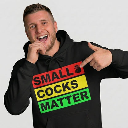 Small Cocks Matter Funny Pun Hoodie