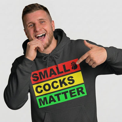Small Cocks Matter Funny Pun Hoodie