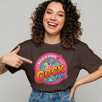 I Need a Huge Cocktail Hen Do Tee