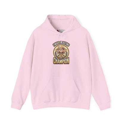 Finger Blasting Champion Funny Hoodie