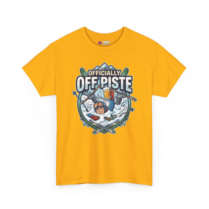Officially Off Piste Funny Skiing T-Shirt
