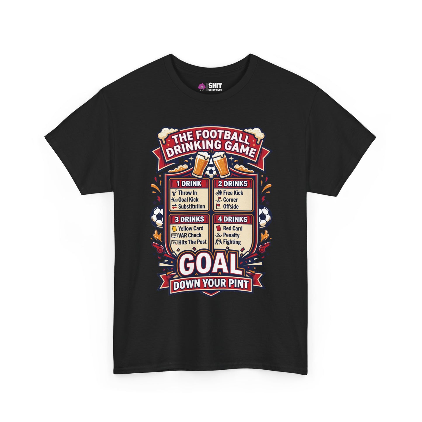 The Football Drinking Game T-Shirt