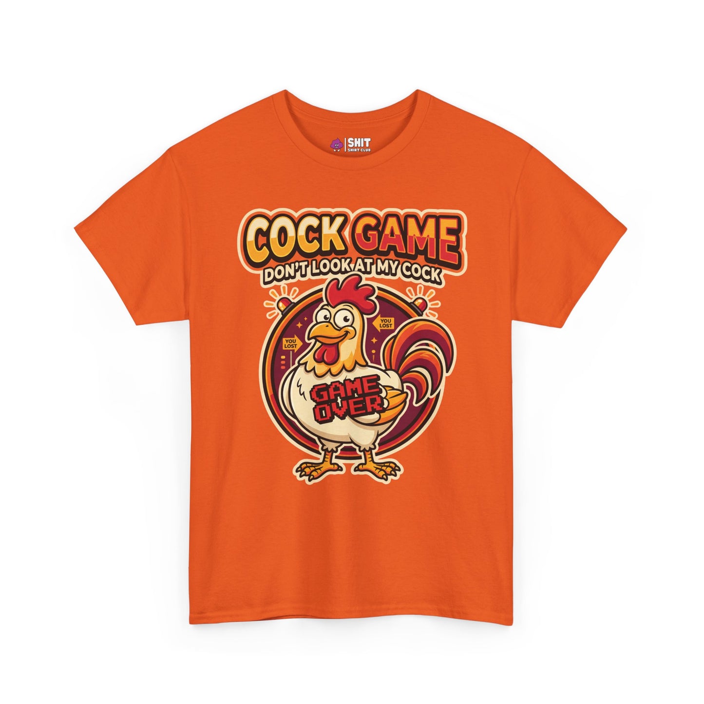 Cock Game: Don't Look at My Cock Funny T-Shirt