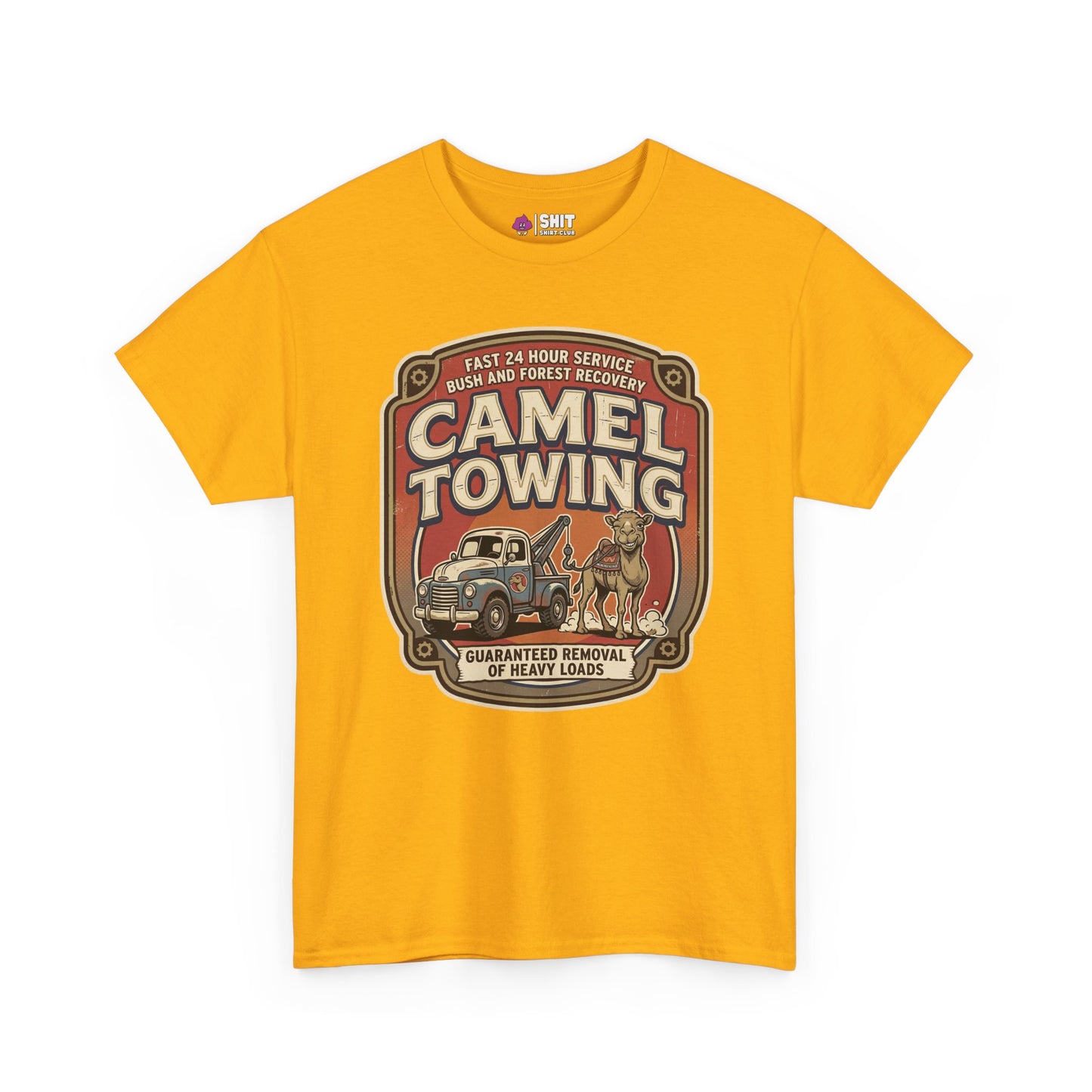 Camel Towing Funny T-Shirt