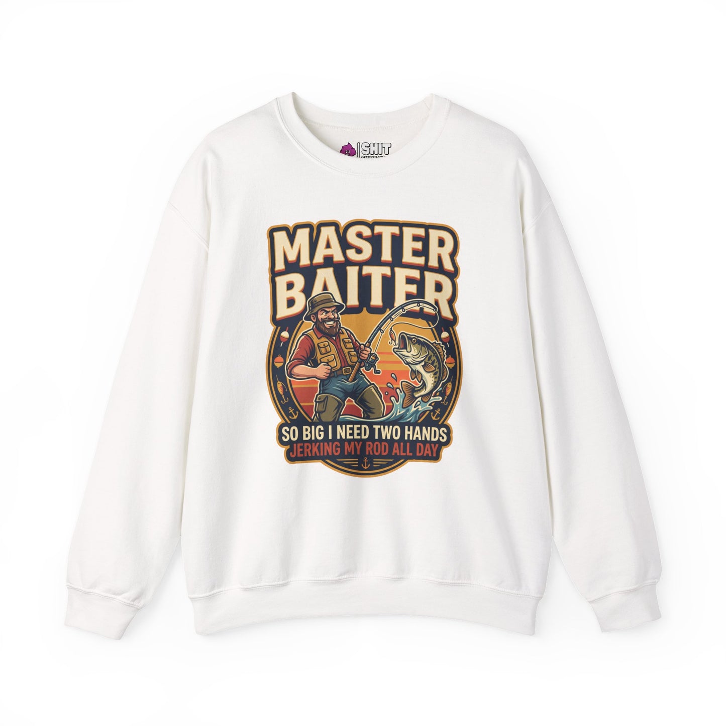 Master Baiter Funny Fishing Sweatshirt