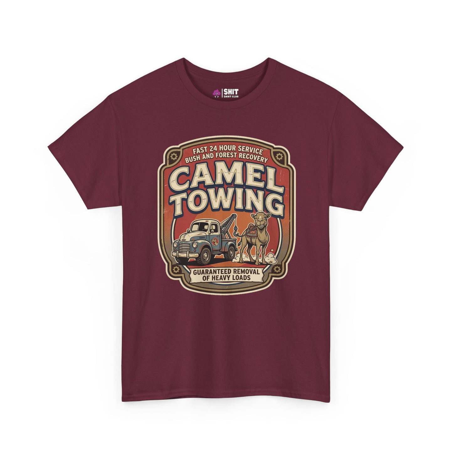 Camel Towing Funny T-Shirt