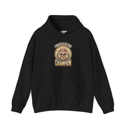 Finger Blasting Champion Funny Hoodie