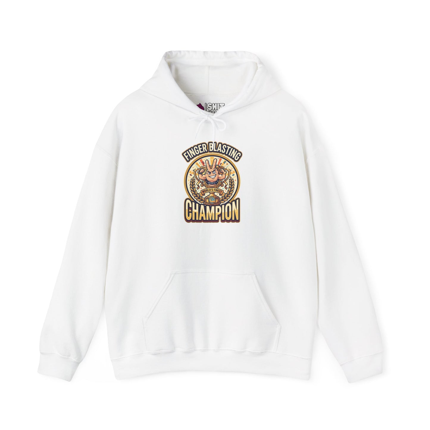 Finger Blasting Champion Funny Hoodie