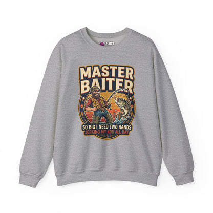 Master Baiter Funny Fishing Sweatshirt