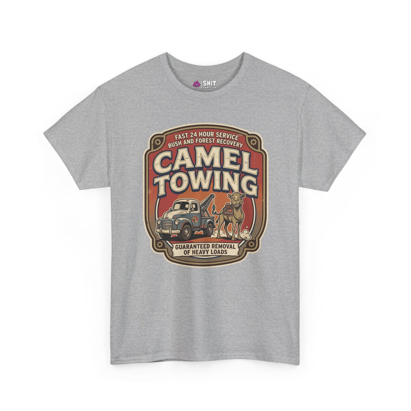 Camel Towing Funny T-Shirt