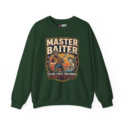 Master Baiter Funny Fishing Sweatshirt