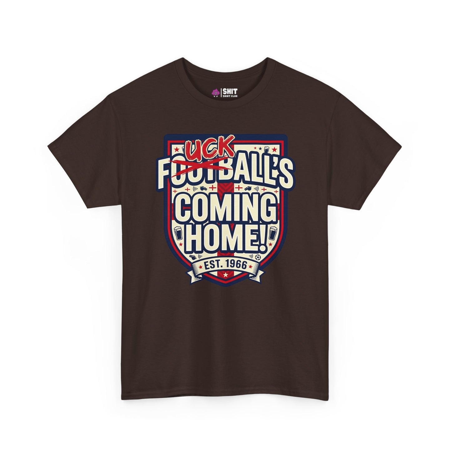 "Football’s Coming Home" Funny England Football T-Shirt